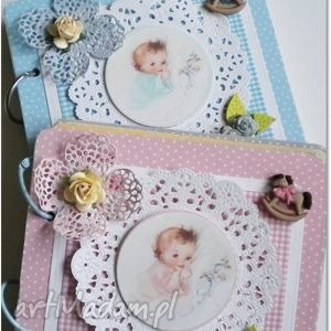 handmade scrapbooking albumy album na zdjęcia dla dziewczynki