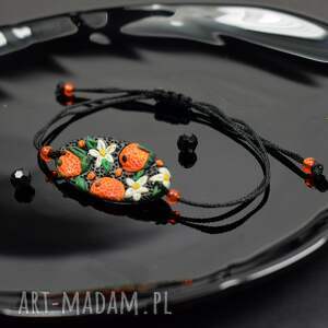 bransoletka "pomarańcze"