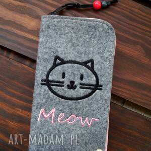 etui filcowe etui na telefon - meow