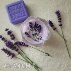 pora na lawendę! piękna świeca sojowa - Dom dekoracje