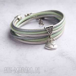 handmade pomysły na prezenty pod choinkę dla mamy - na prezent: silver & green