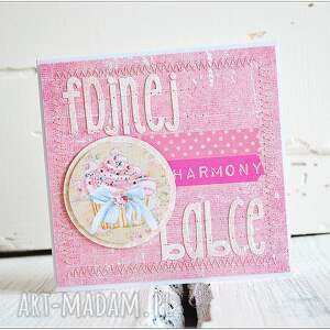 handmade scrapbooking kartki fajnej babce