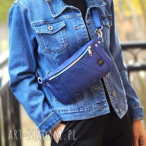 patchworkowa mini saszetka na spacer, prezent, wiosnę, torebka