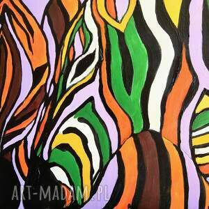 barwy miłości 72 obraz zebra zwierzęta walentynki, zebry