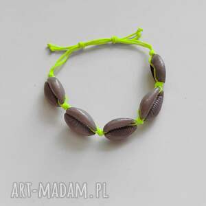 handmade muszle bransoletki