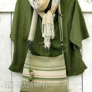 pomysł na upominek na święta Bawełniana listonoszka ręcznie wykonana