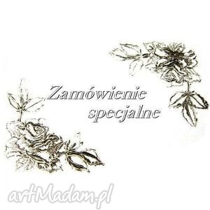 zamówienie specjalne, bransoleta, kolczyki srebro, labradoryt