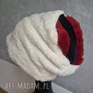 czapka milutki miś ciepła na podszewce, super zime boks waliz, et fo