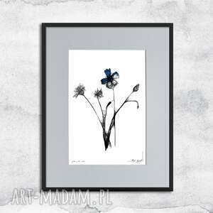 grafika nr 124 dekoracja z kwiatami obraz kwiatami, ilustracja