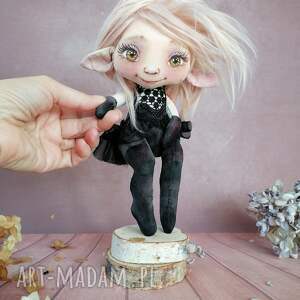 dekoracje elfkai e - piet artystyczna lalka kolekcjonerska tkaniny gothic