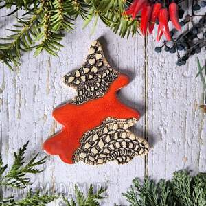 prezent pod choinkę Zawieszka CHOINKA XL czerwona