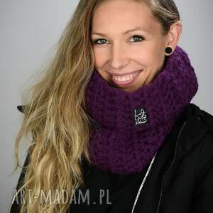 Prezent Komin Monoloit 43 - CIEMNY FIOLET, na szyję, na zimę