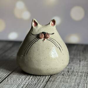 kot ceramiczny skarbonka, prezent