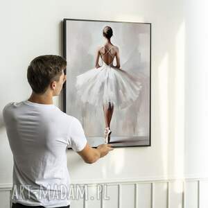 pomysły na upominki świąteczne Plakat Młoda Balerina - format 50x70