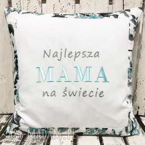 poduszka najlepsza mama na świecie 40x40cm dzień mamy, matki, matka