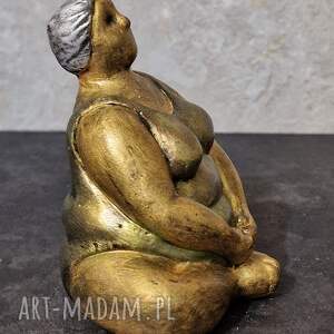 Prezent Czas relaksu - Karoliną - rzeźba z gipsu, kobieta