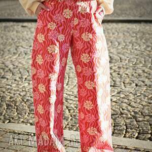 juicy / spodnie ze 100 bawełny kwiaty