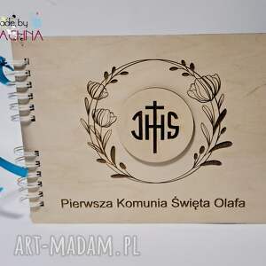 scrapbooking albumy album i komunia święta alubm