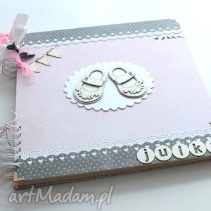 handmade scrapbooking albumy album dla dziewczynki