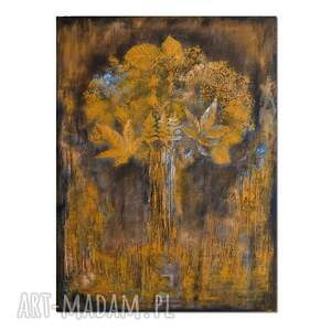 fairy tree 4, obraz ręcznie malowany, drzewo, abstrakcja