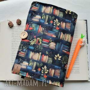 wodoodporne etui na książkę/notes książki i kwiaty, bookcover, otulacz