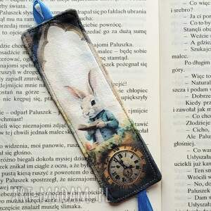 zakładka do książki królik 1, dzień babci