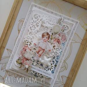 Prezent Kartka z okazji Chrztu Świetego, chrzest święty, upominek