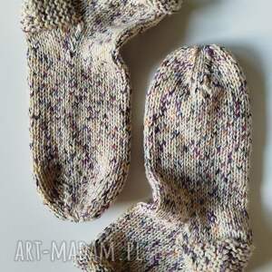 bielizna skarpeciaki wełniaki melanż rolki - tort confetti rozmiar 38/39, wool