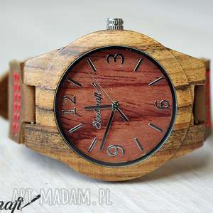 damski drewniany zegarek linnet - EkoCraft biżuteria zegarki