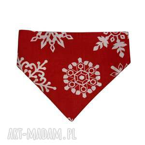 bandana dla psa na gumce rozmiar l/xl świąteczna 425936, modny pies, elegancki