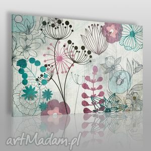 obraz na płótnie - esy floresy - 120x80 cm - VAKU DSGN obrazy