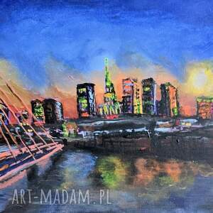 warszawa obraz krajobraz, natura pejzaż przyroda obrazy