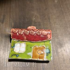 domek ceramiczny magnes prezent