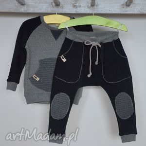 spodnie czarne baggy - Cudi KIDS dla dziecka ubranka