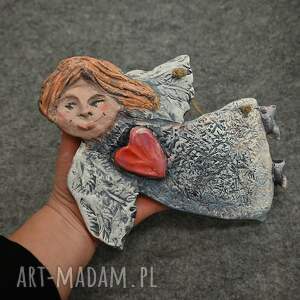 pomysły na prezenty pod choinkę Zimowy, anioł, upominek