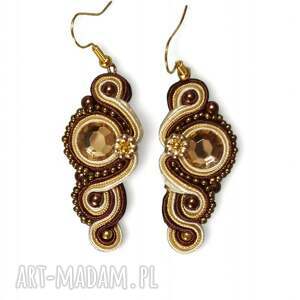 Kolczyki sutasz Nane rękodzieło