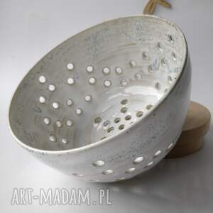 handmade ceramika durszlak ceramiczny /3