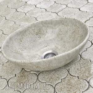 Dekoracyjna umywalka z gliny, unikatowa