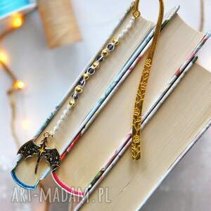 Prezent Metalowa zakładka do książki smok | ze smokiem