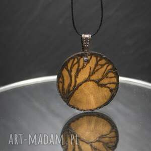 pomysł na świąteczny prezent DREWNIANY WISIOREK - RĘCZNIE WYPALANY