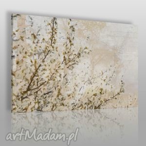 obraz na płótnie - drzewo wiśnia kwiaty - VAKU DSGN dom obrazy