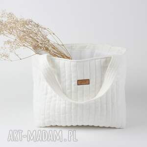 upominek na święta lniana Everyday, torba na zakupy