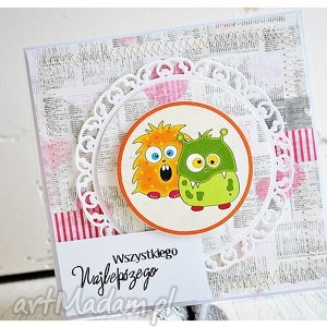 ręczne wykonanie scrapbooking kartki kartka urodzinowa