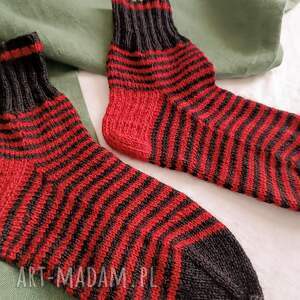 pomysł na świąteczny upominek Męskie wełniane skarpetki na zimę