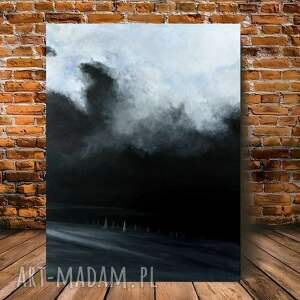 morze - obraz akrylowy formatu 80/60 cm płótno