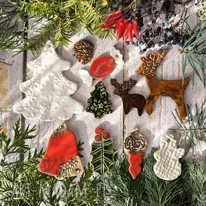 zestaw ozdób świątecznych 10 szt, ozdoby choinkowe, dekoracje choinkowe