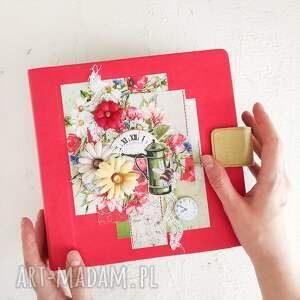 handmade scrapbooking albumy album ręcznie robiony do wklejania zdjęć dla kobiety, mamy