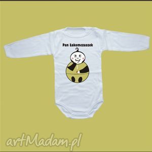 babygiftshop body niemowlęce pan/panna łakomczuszek, bluzka ubranka, dziecko