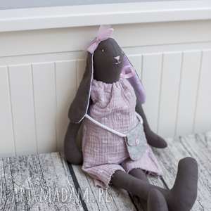 królisia klara brązowa tilda lalka maskotka przytulanka dziewczynka