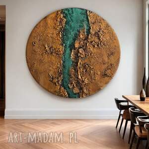 obrazy okgrągłe tondo model 120326 fi 100cm
